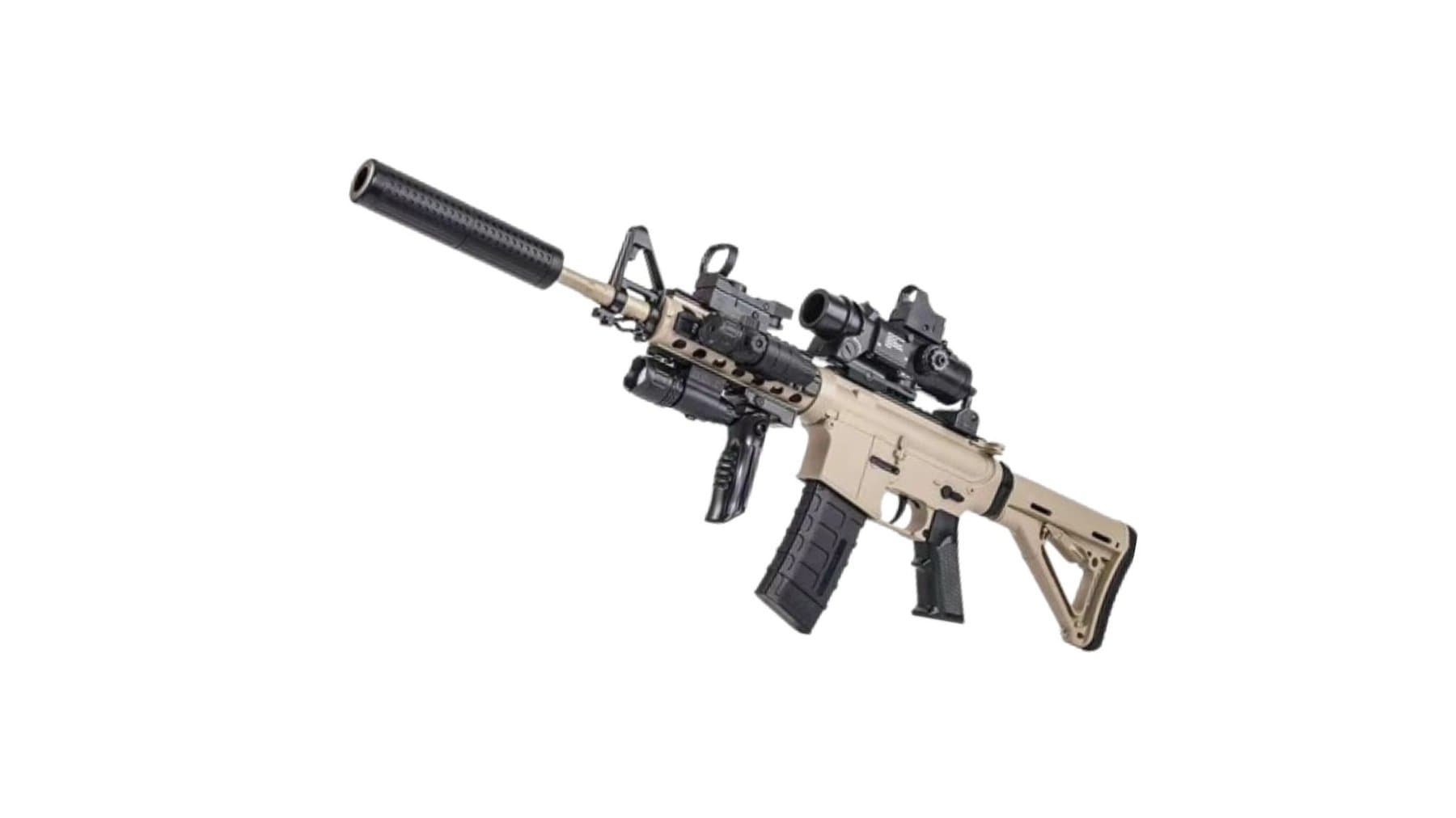 gel blaster M4A1 couleur sable et noir