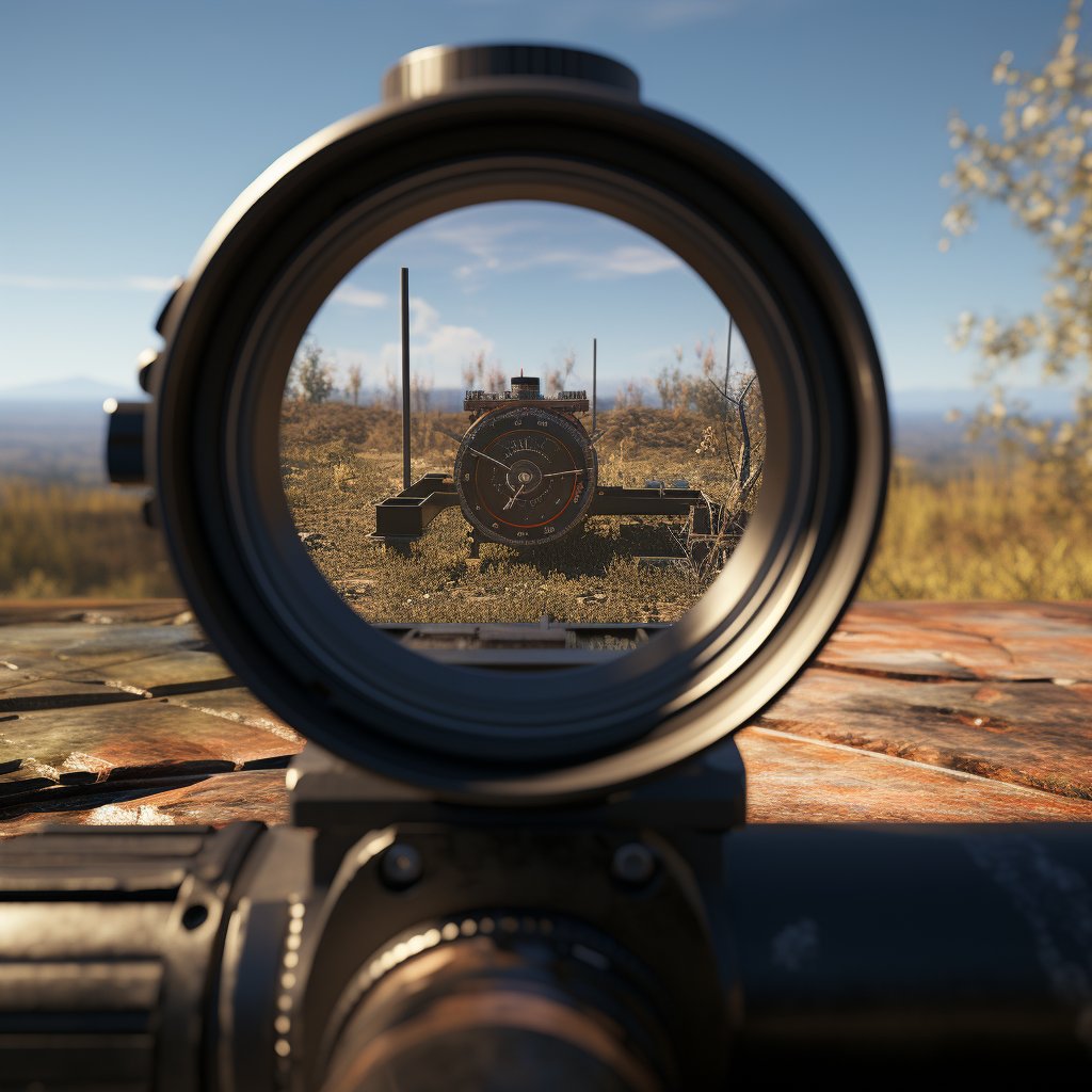 viseur classique avec une loupe